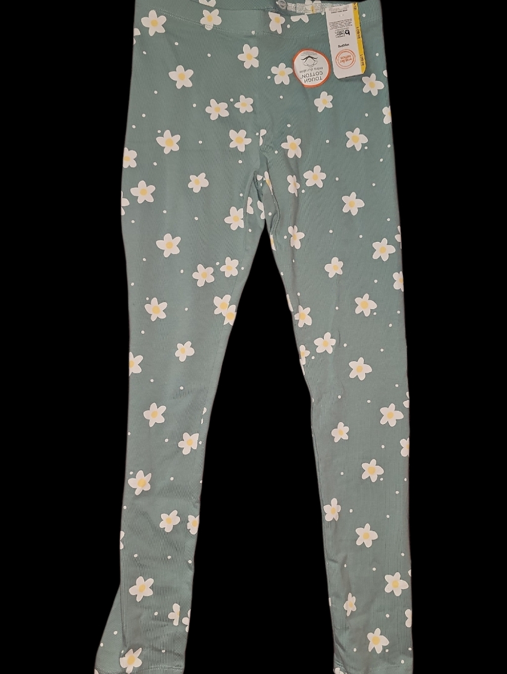 Nwt! Girls Daisy Print Leggings